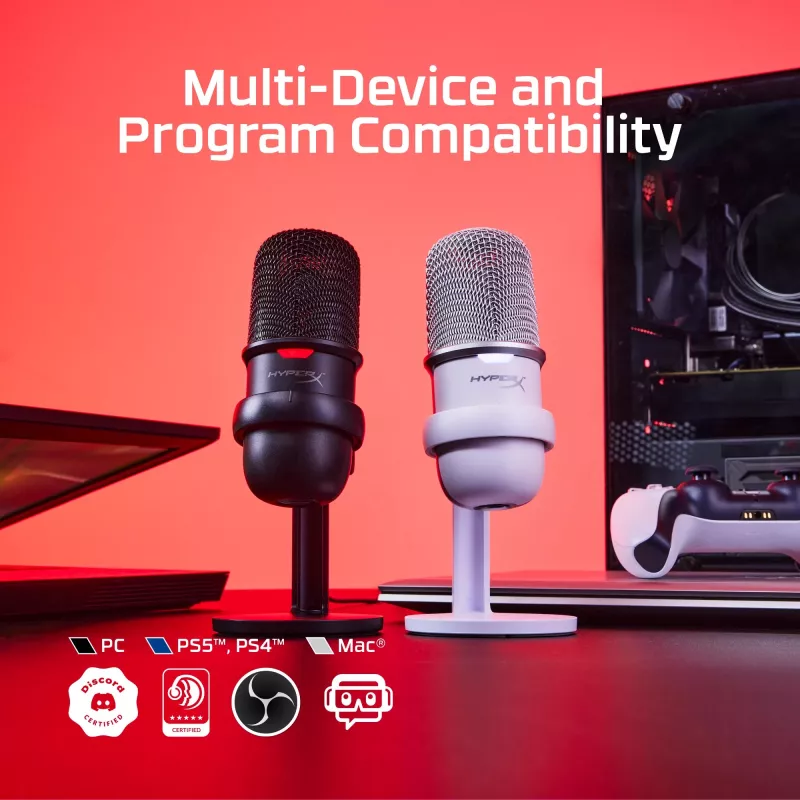 HyperX SoloCast - USB-microfoon (zwart)