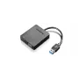 Lenovo universele USB 3.0 naar VGA/HDMI USB-grafische adapter zwart