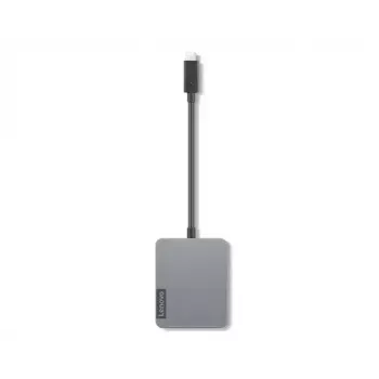 Lenovo 4X91A30366 laptop-dock/port-replicator bedraad USB 2.0 Type-C grijs