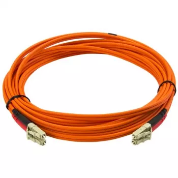 StarTech.com 5 m glasvezelkabel - multimode duplex 50/125 - LSZH glasvezel-jumperkabel - LC/LC