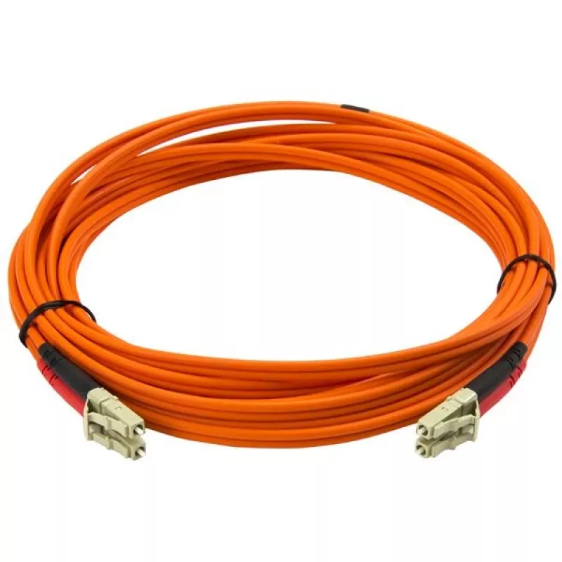 StarTech.com 5 m glasvezelkabel - multimode duplex 50/125 - LSZH glasvezel-jumperkabel - LC/LC
