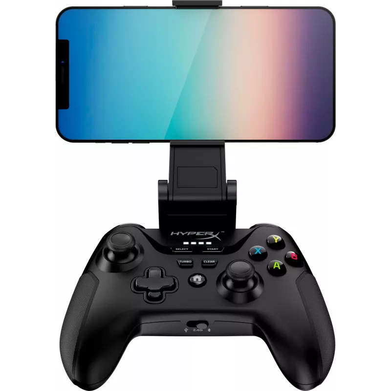 HyperX Clutch – draadloze gaming-controller (zwart) – mobiele apparaten/pc