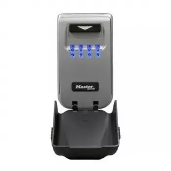 Wandkluis MASTER LOCK middel met verlichte draaiknop sleutelkluis Select Access® grijs