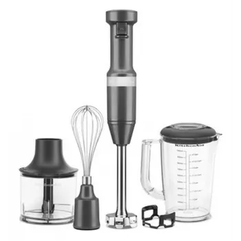 KitchenAid 5KHBV83EDG 1 L staafmixer 180 W grijs