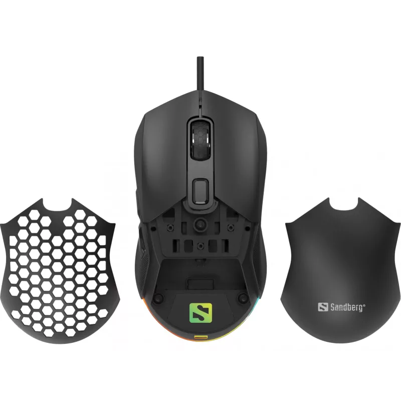Sandberg FlexCover 6D muis USB Type-A