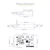 StarTech.com SATA PCIe-kaart – 6-poorts PCIe SATA-uitbreidingskaart – 6 Gbit/s – Low/Full Profile – gestapelde SATA-aansluitingen – ASM1166 non-RAID – PCI Express naar SATA-converter