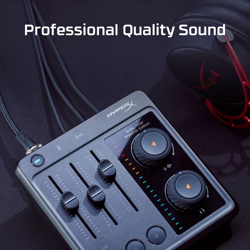 Audiomixer HP HyperX 73C12AA 20 - 20000 Hz 32 - 600 Ω