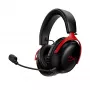 HyperX Cloud III Wireless - gaming-headset, zwart; rood, China, over-ear, gesloten, actief, 155 mm