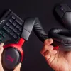 HyperX Cloud III Wireless - gaming-headset, zwart; rood, China, over-ear, gesloten, actief, 155 mm