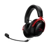 HyperX Cloud III Wireless - gaming-headset, zwart; rood, China, over-ear, gesloten, actief, 155 mm