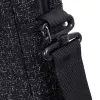 Schoudertas Rivacase 7931 39,6 cm 15,6 inch zwart wit