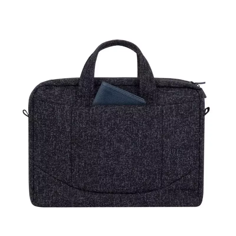 Schoudertas Rivacase 7931 39,6 cm 15,6 inch zwart wit