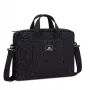 Schoudertas Rivacase 7931 39,6 cm 15,6 inch zwart wit