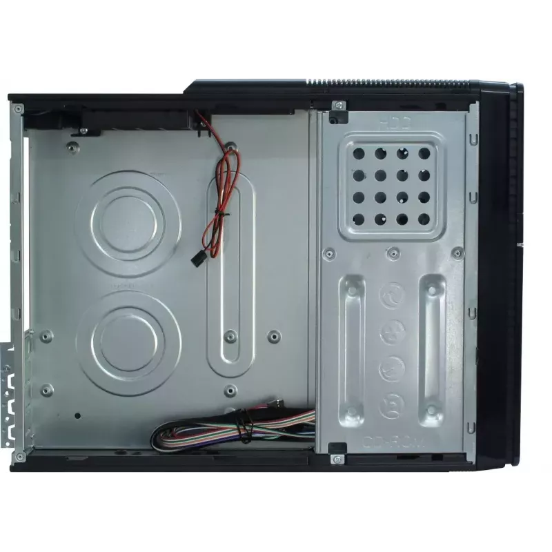 PC-behuizing Inter-Tech IT-607 desktop zwart