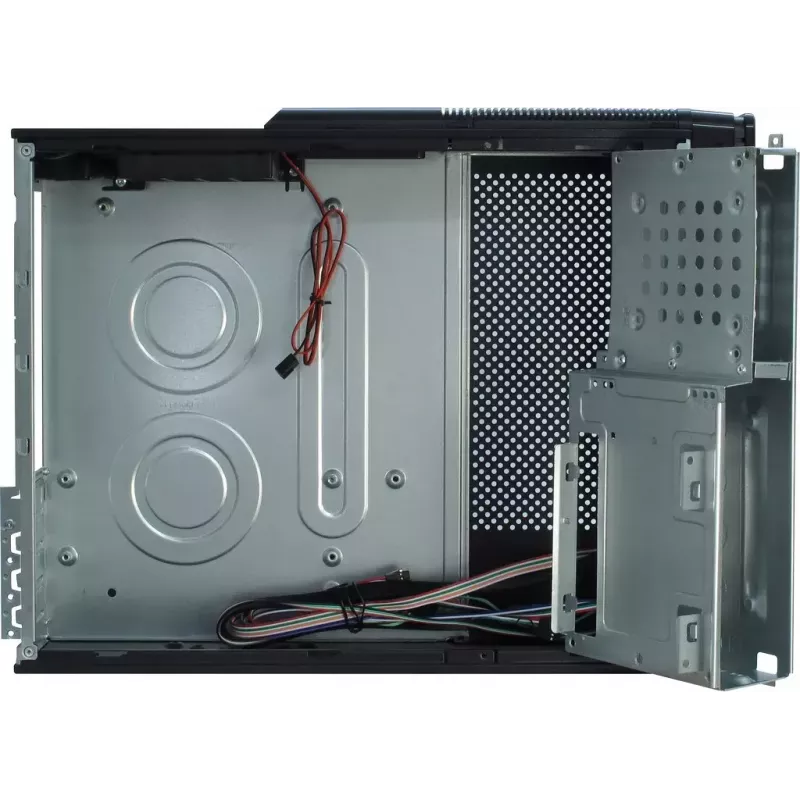 PC-behuizing Inter-Tech IT-607 desktop zwart