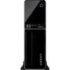 PC-behuizing Inter-Tech IT-607 desktop zwart