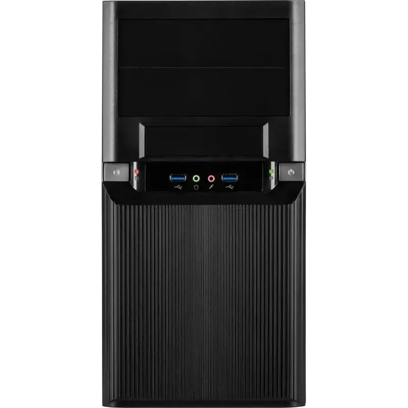 PC-behuizing Inter-Tech TM-515 micro tower zwart