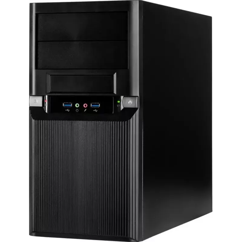 PC-behuizing Inter-Tech TM-515 micro tower zwart