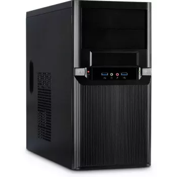 PC-behuizing Inter-Tech TM-515 micro tower zwart