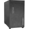 PC mini-tower-behuizing INTER-TECH IM-2 Expander, Mini-ITX/Micro ATX, ondersteunt ATX/SFX-voedingen, 2,5 inch- en 3,5 inch-drives, front/top-ventilator 120/140 mm, zwart
