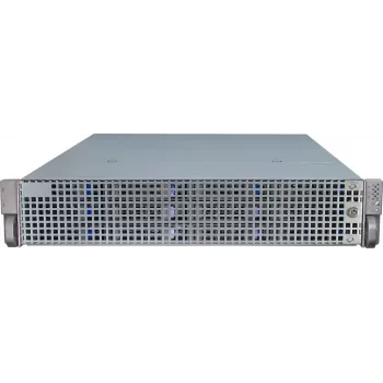 Serverbehuizing Inter-Tech IPC 2U-2412 rack zwart, zilver