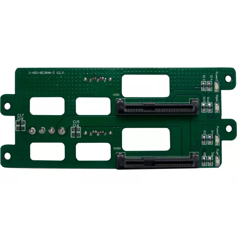 Serverrack Inter-Tech 2U-2504 zwart 480x527x89mm 60mm ventilator