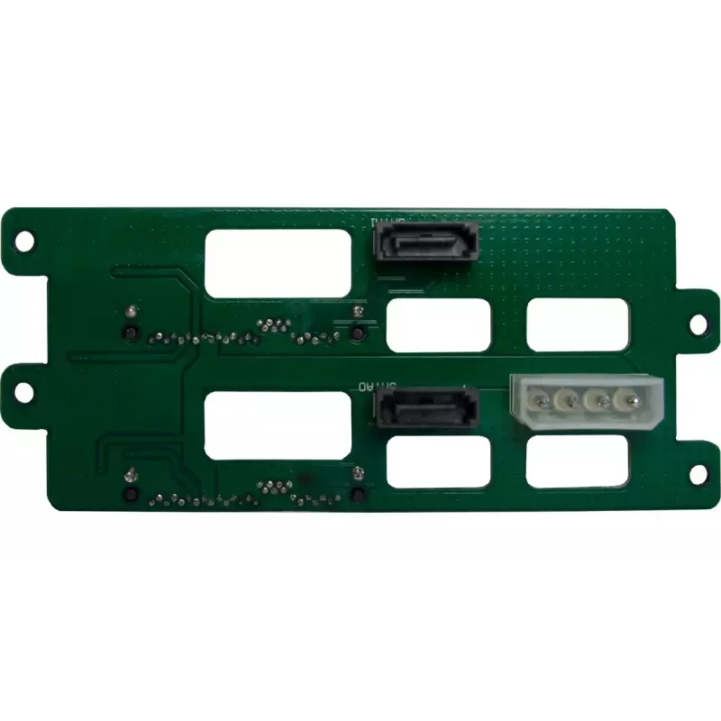Serverrack Inter-Tech 2U-2504 zwart 480x527x89mm 60mm ventilator