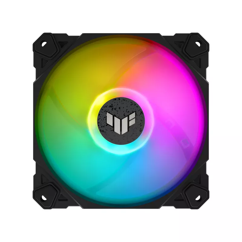 ASUS TUF Gaming TF120 ARGB ventilator - set van drie met ARGB-controller computerbehuizing luchtkoeler 12 cm zwart