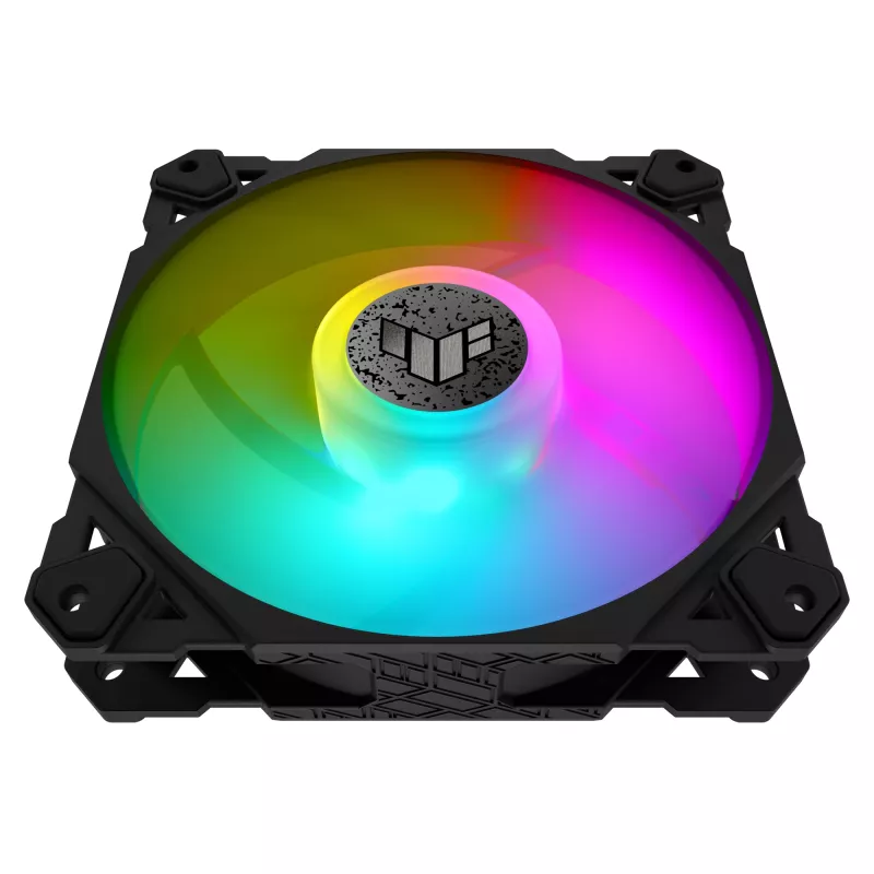 ASUS TUF Gaming TF120 ARGB ventilator - set van drie met ARGB-controller computerbehuizing luchtkoeler 12 cm zwart