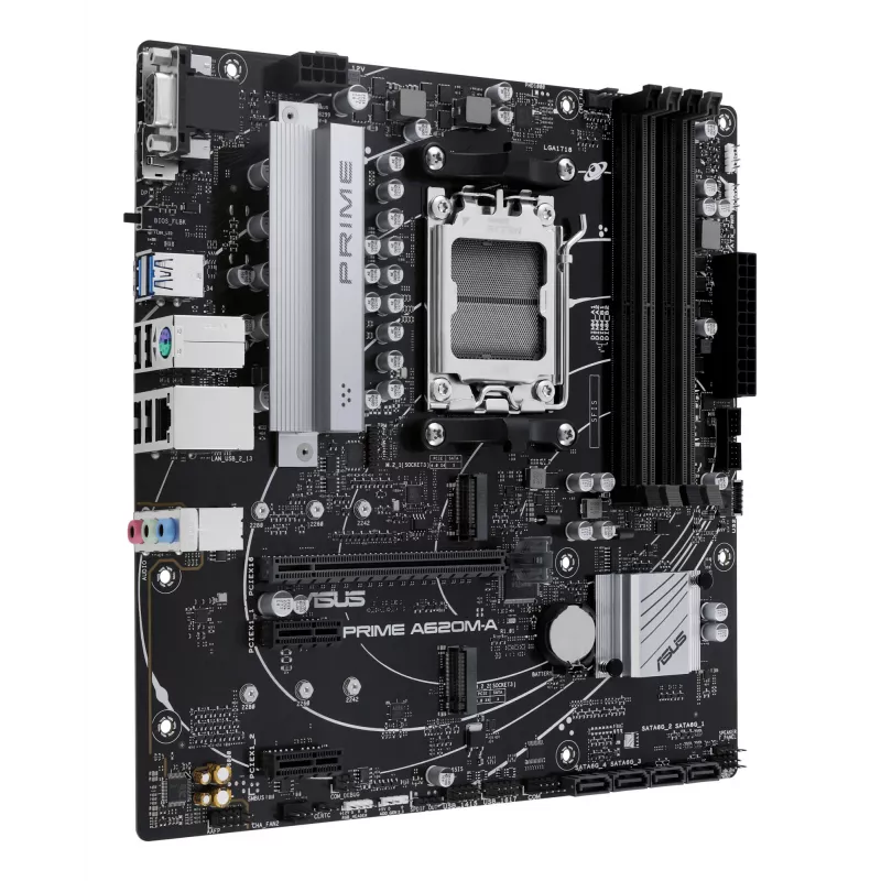 Moederbord ASUS PRIME A620M-A-CSM AMD A620 socket AM5 micro ATX