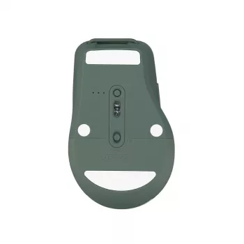 Muis ASUS SmartO MD200 Silent Plus – dubbelhandig RF draadloos + Bluetooth, optisch 4200 DPI, 6 toetsen, groen