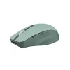 Muis ASUS SmartO MD200 Silent Plus – dubbelhandig RF draadloos + Bluetooth, optisch 4200 DPI, 6 toetsen, groen
