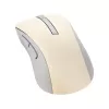 ASUS Marshmallow MD102 draadloze kantoormuis, RF + Bluetooth, optisch, 1600 DPI, rechtshandig, beige