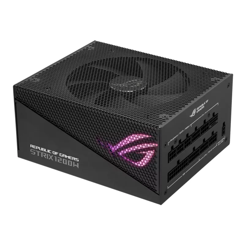 ASUS ROG STRIX 1200W Gold Aura Edition voeding 20+4 pin ATX ATX zwart