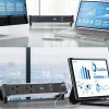 Bachmann 917.229 CM poortreplicatormodule, USB-C PD 100 W, 2x USB-A, Mini DisplayPort, RJ45