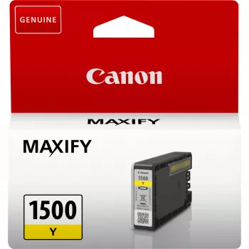 Cartridge Canon PGI-1500 Y 4,5 ml geel