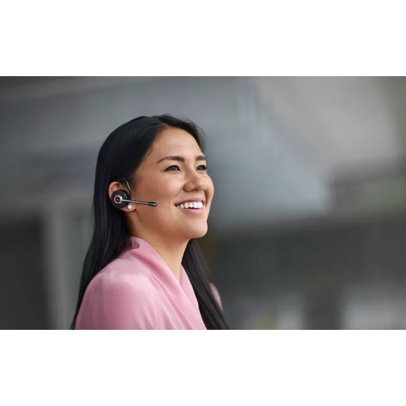 Jabra Engage 55 MS Stereo headset draadloos hoofdband kantoor/callcenter USB Type-A zwart
