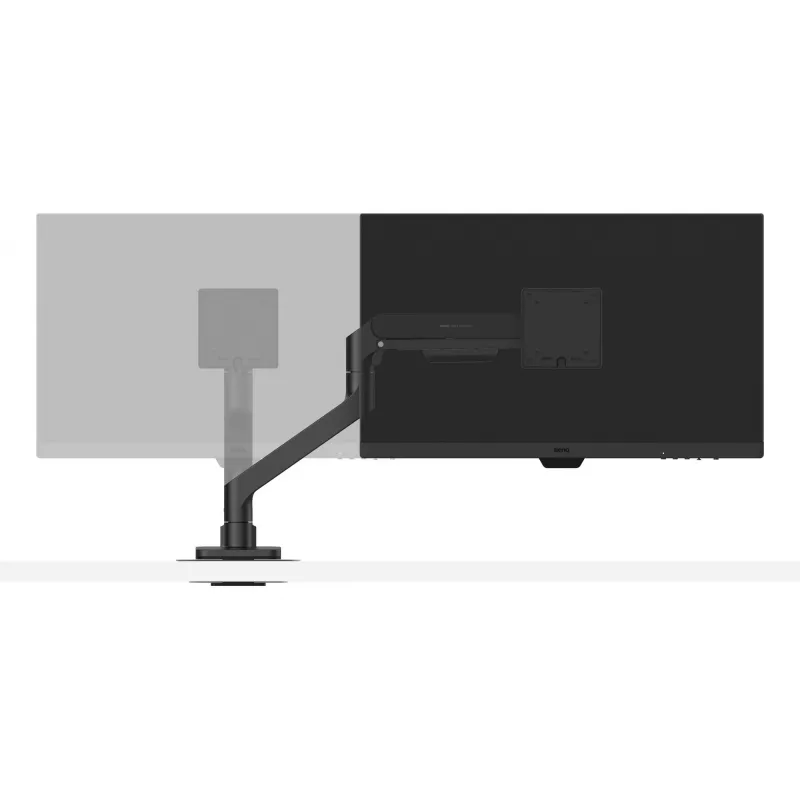 Monitorhouder BenQ BSH01 — Ergo Arm in hoogte verstelbaar, VESA-compatibel, zwart