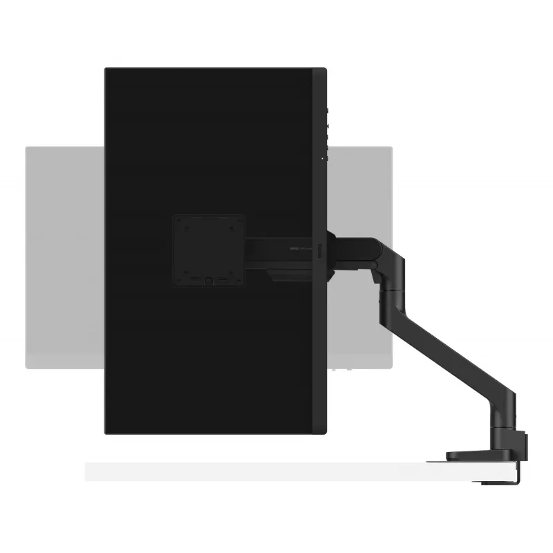 Monitorhouder BenQ BSH01 — Ergo Arm in hoogte verstelbaar, VESA-compatibel, zwart