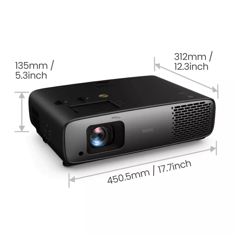 BenQ W4100i standard throw-projector 3200 ANSI lumen DLP UHD 4K (3840x2160) 3D zwart
