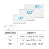 BenQ W4100i standard throw-projector 3200 ANSI lumen DLP UHD 4K (3840x2160) 3D zwart