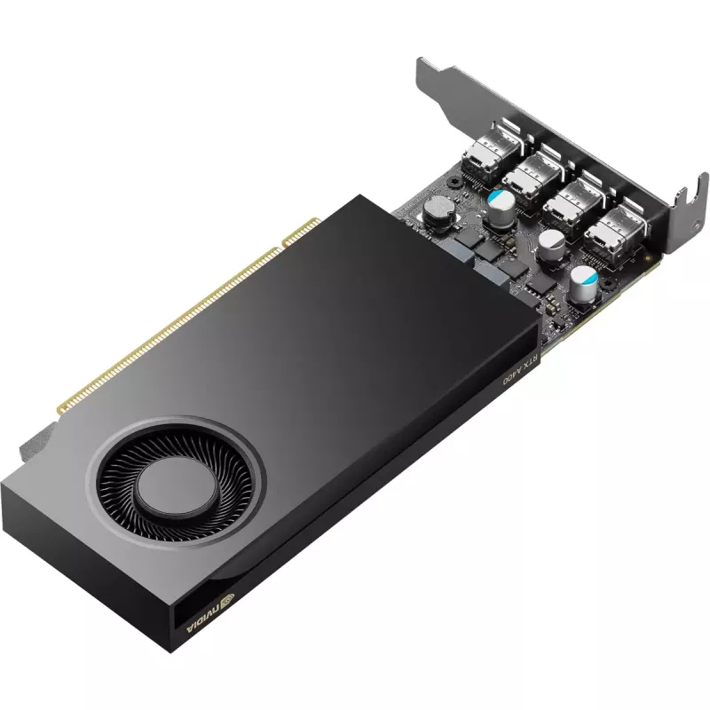 HP NVIDIA RTX A400 4GB GDDR6 grafische kaart, 4x Mini DisplayPort (9U277AA)