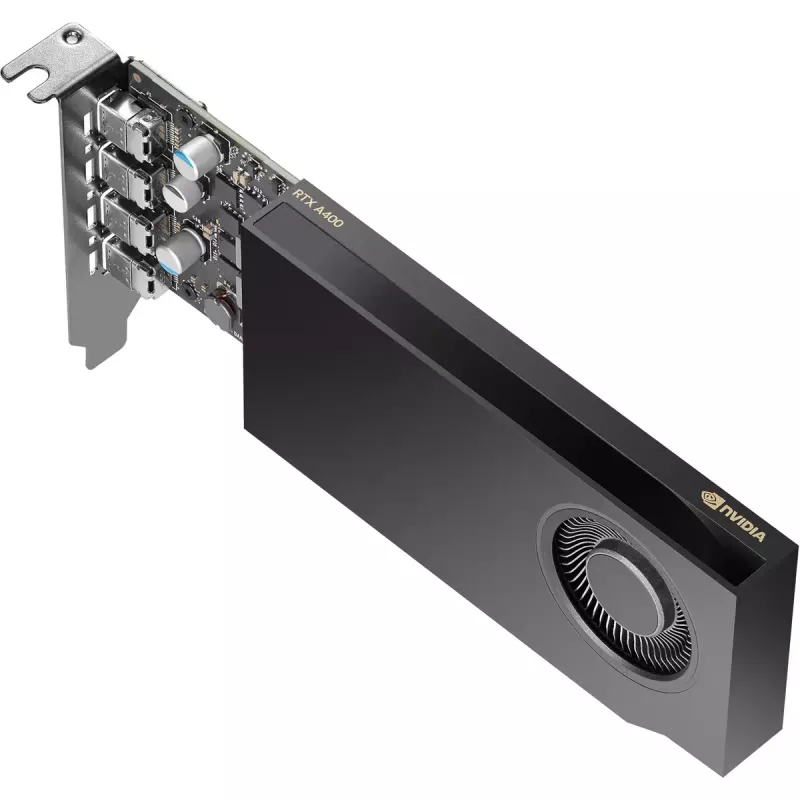 HP NVIDIA RTX A400 4GB GDDR6 grafische kaart, 4x Mini DisplayPort (9U277AA)