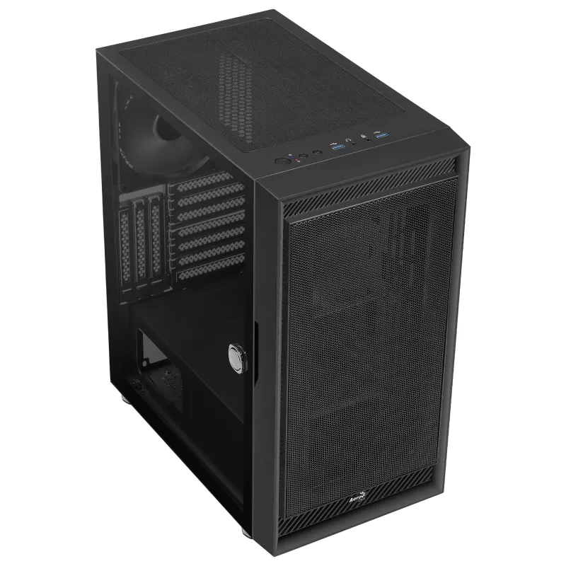 Aerocool GRAPHITEV1 computerbehuizing met mesh-frontpaneel