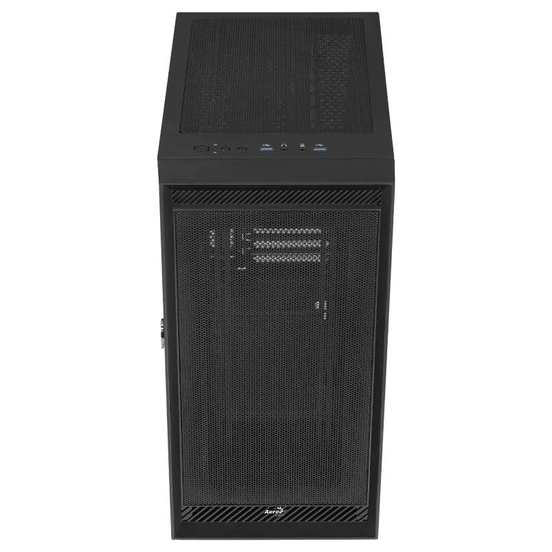 Aerocool GRAPHITEV1 computerbehuizing met mesh-frontpaneel