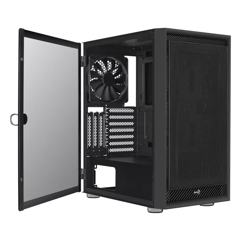 Aerocool GRAPHITEV1 computerbehuizing met mesh-frontpaneel
