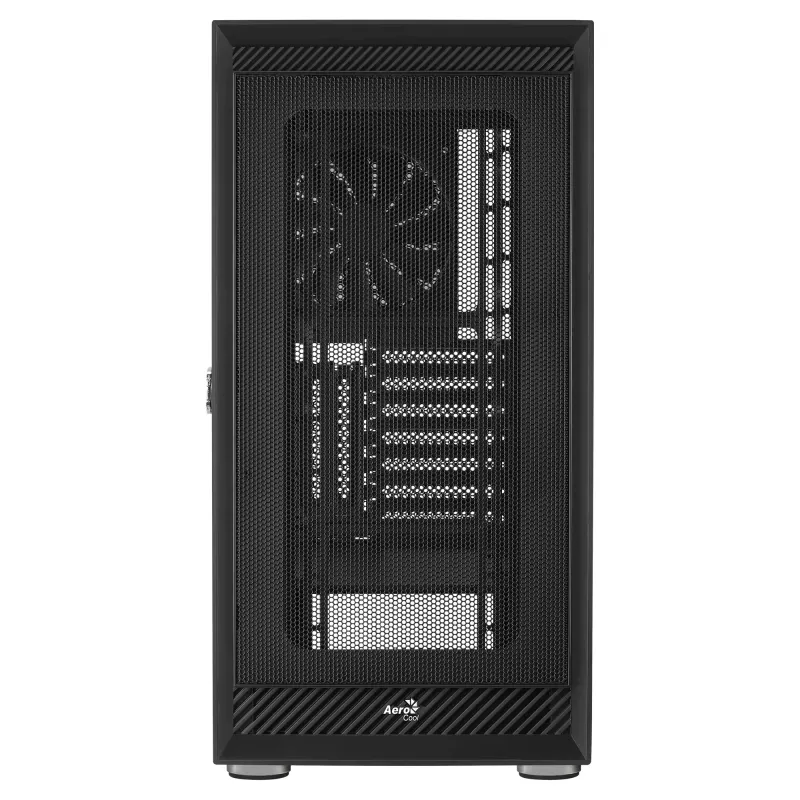 Aerocool GRAPHITEV1 computerbehuizing met mesh-frontpaneel