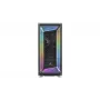 Pc-behuizing AEROCOOL Interstellar midi-tower zwart — ATX, ondersteunt tot 362 mm GPU, 163 mm CPU-koeler, 3x120/360 mm frontradiator