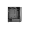 Aerocool Interstellar-G-BK-v1 Midi Tower pc-behuizing, ATX/Micro-ATX/Mini-ITX, ARGB, gehard glas, zwart