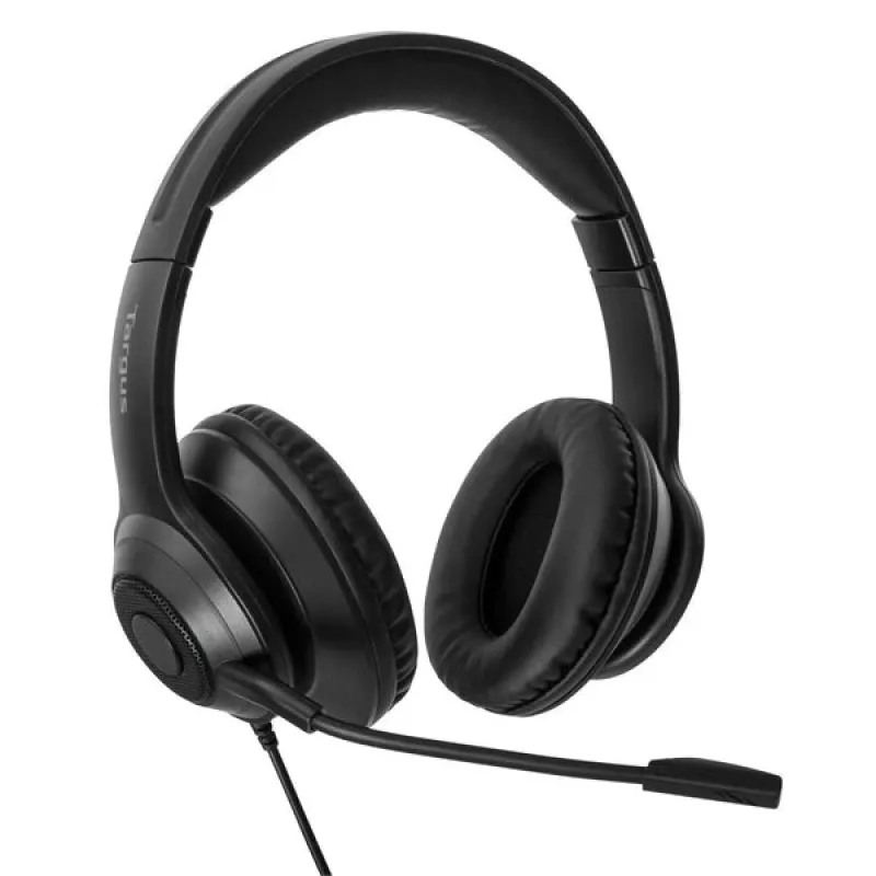 Targus AEH102GL headset bedraad hoofdband gesprekken/muziek USB Type-A zwart